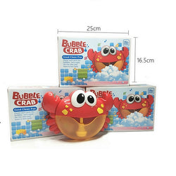 Crab Bubble Machine Bath Toy - The Gadget Sniper