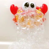 Crab Bubble Machine Bath Toy - The Gadget Sniper