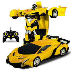 Kids Toy Transformer RC Robot Car 2 IN 1 Remote Control Car Toy Kids Gifts - The Gadget Sniper