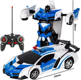 Kids Toy Transformer RC Robot Car 2 IN 1 Remote Control Car Toy Kids Gifts - The Gadget Sniper