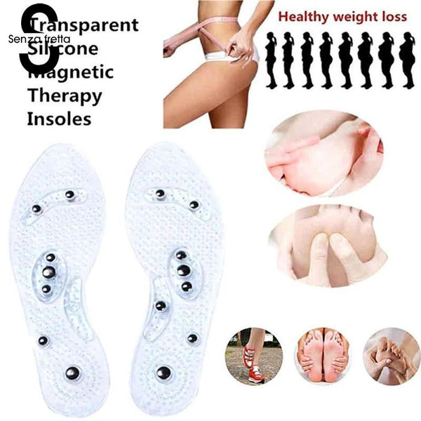 Unisex Acupressure Magnetic Massage Shoe Insoles - The Gadget Sniper