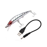 USB Rechargeable LED Twitching Fish Lure - The Gadget Sniper