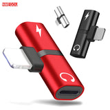 2 In 1 Dual Ports Headphone Adapter - The Gadget Sniper